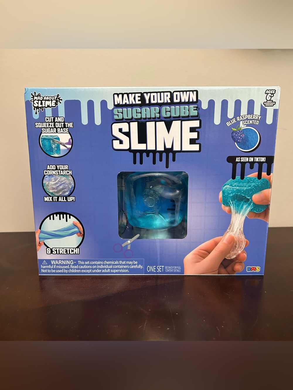 RMS Make Your Own Sugar Cube Slime DIY Squishy Viral TikTok Toy New In Box